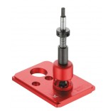 Gręžimo šablonas Minifix Ø15 mm RED JIG